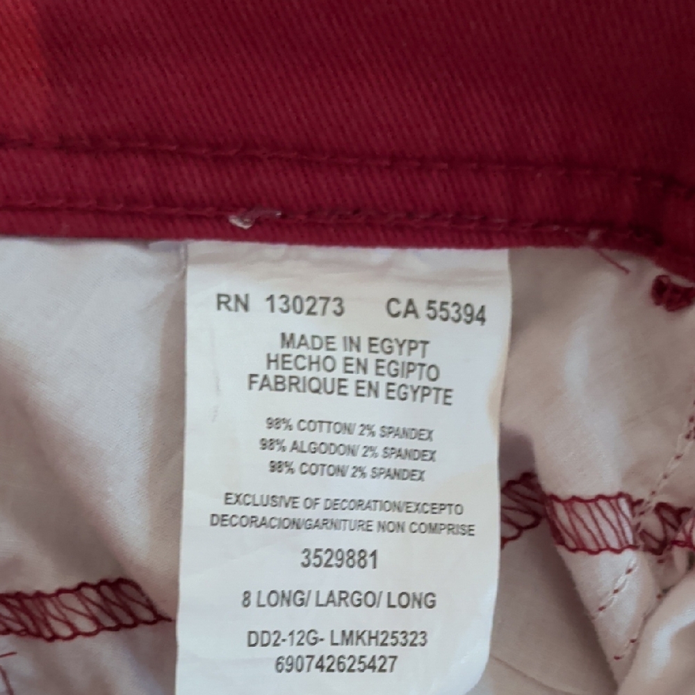 Lee Women's Dark Red Skinny Jeans - Picture 7 of 7